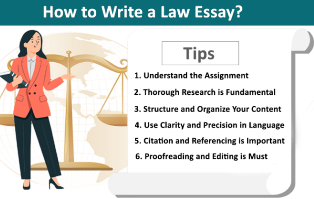 explanation on how to write a law essay