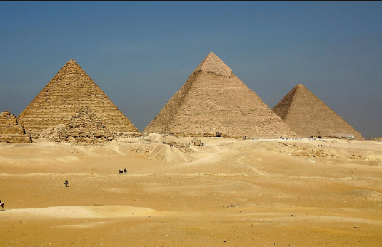 history of the pyramids of egypt