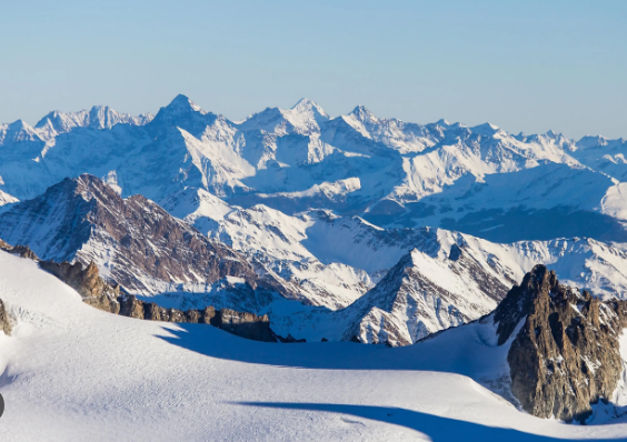 exploring the alp mountains